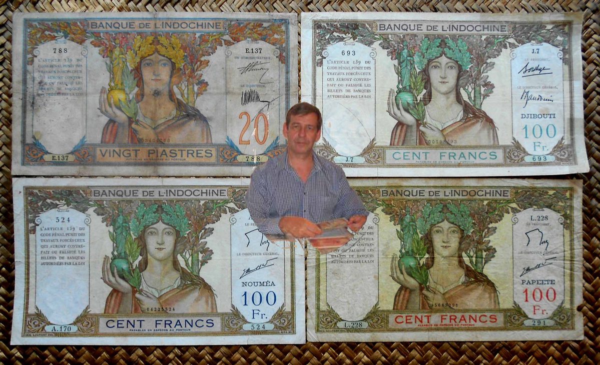 «FRANCIA» con ATENEA en el billetario colonial de&nbsp;Ultramar