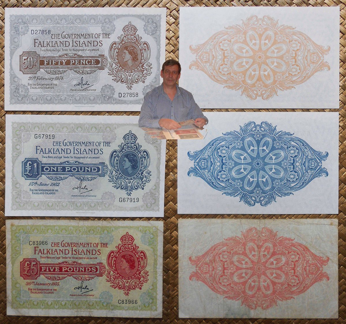 MALVINAS, la reina ISABEL II en las LIBRAS de los años ’60-’70 del&nbsp;s.XX