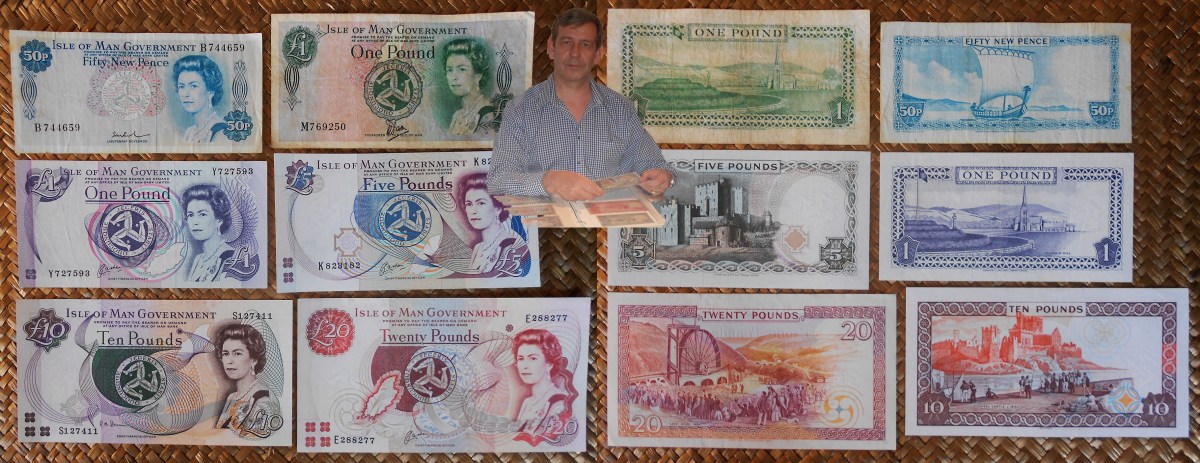 ISLA de MAN; ISABEL II en la Serie de LIBRAS del último cuarto del&nbsp;s.XX