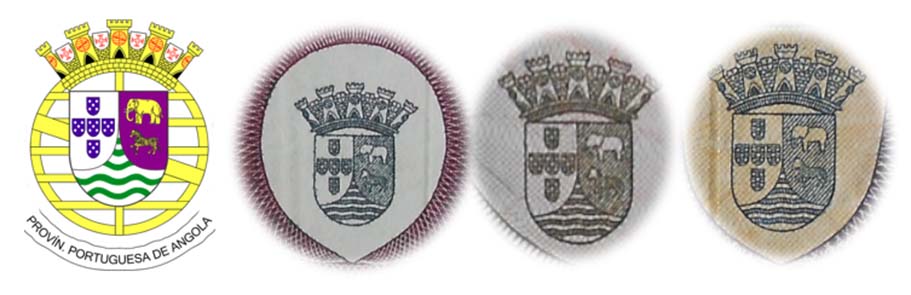 Escudo de armas de Angola portuguesa entre 1935 y 1975