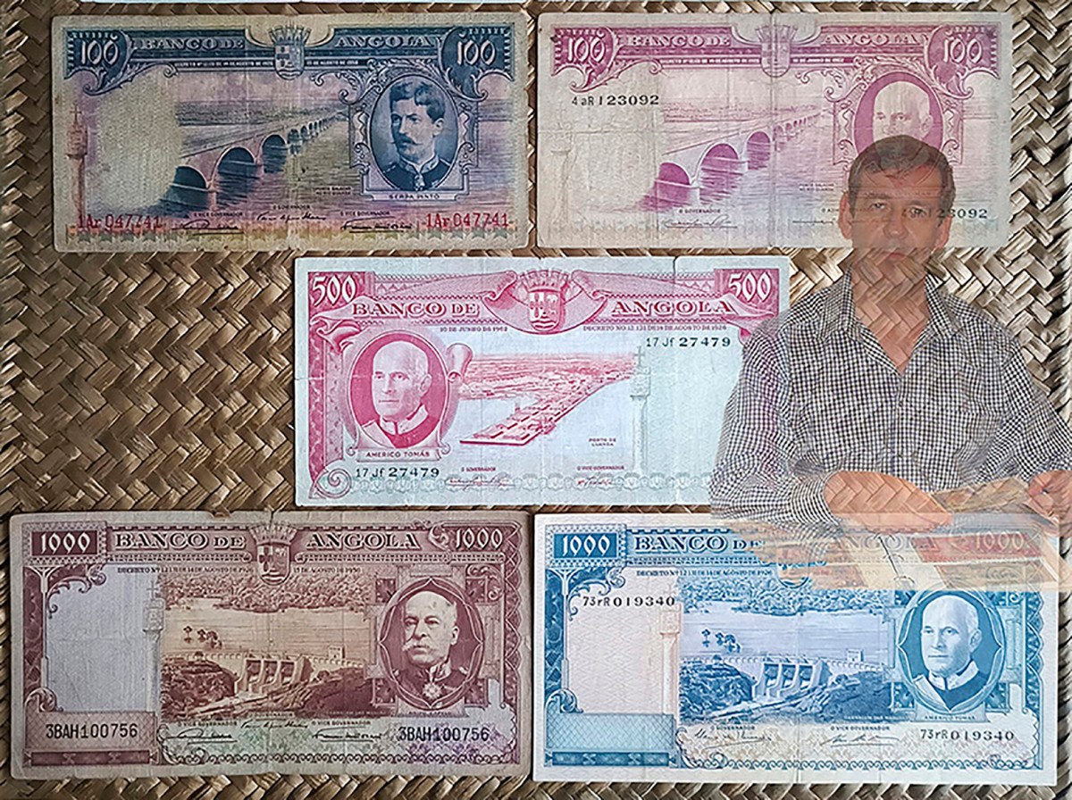 ANGOLA portuguesa, 1ºs ESCUDOS series de 1956 y 1962 “Portugueses&nbsp;Ilustres”