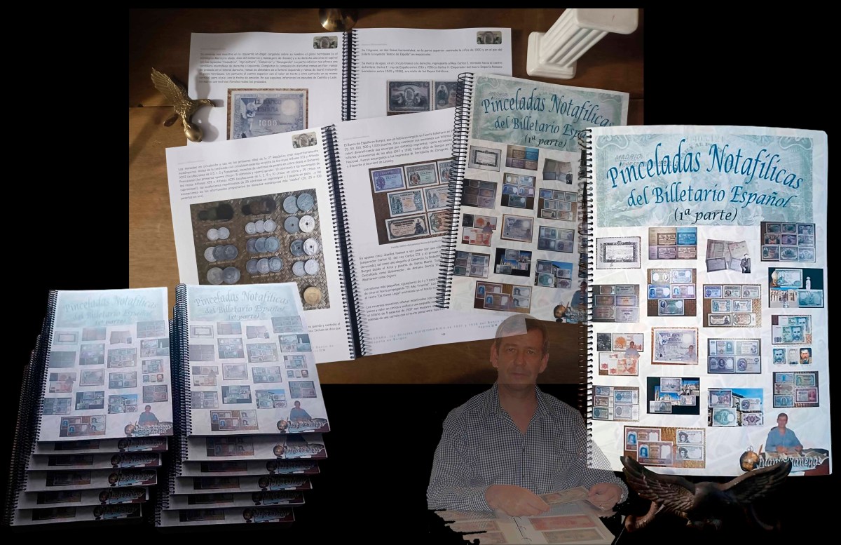 PINCELADAS NOTAFÍLICAS  del Billetario Español (1ª parte) ya en&nbsp;papel