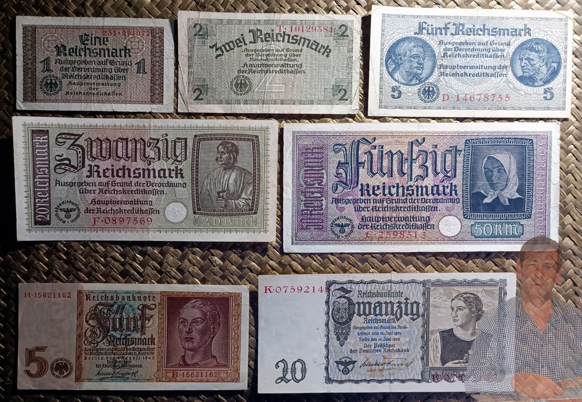 ALEMANIA, REICHSMARK años ’40 y Territorios Ocupados&nbsp;WWII
